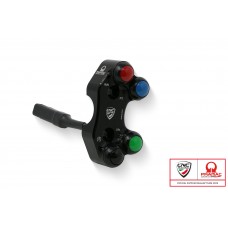 CNC Racing PRAMAC RACING LIMITED EDITION Right Hand Side Billet Switch for use with OE & Brembo RCS Brake Master Cylinders for Ducati Panigale V4 R / SP